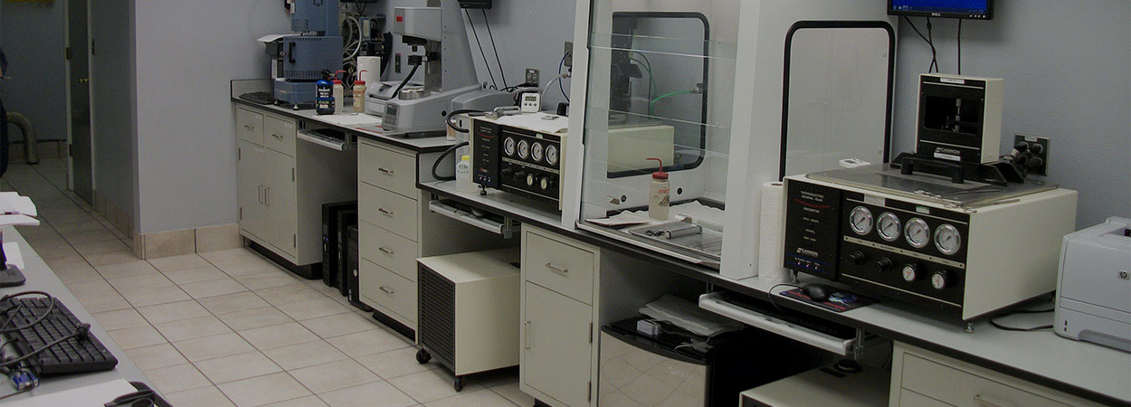 Bituminous Technologies Labs equipment