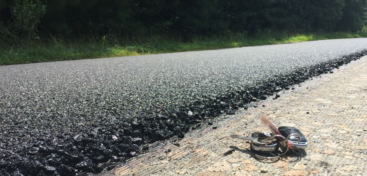 Highly Modified Asphalt (PG76E-28) on I-64 in Williamsburg, VA