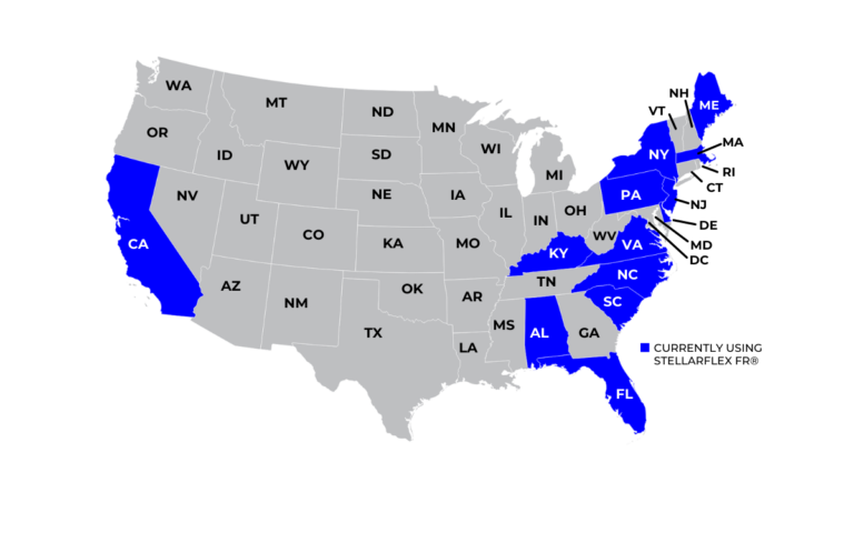 StellarFlex FR<sup>®</sup> in Use Across the United States and Canada